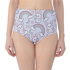 Classic High-Waist Bikini Bottoms 