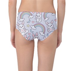 Mid-Waist Bikini Bottoms 