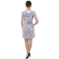 Drawstring Hooded Dress 