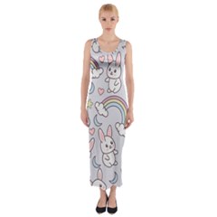 Fitted Maxi Dress 