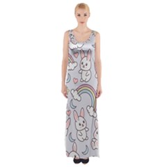 Thigh Split Maxi Dress 