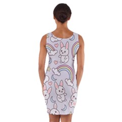Wrap Front Bodycon Dress 