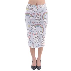 Midi Pencil Skirt 