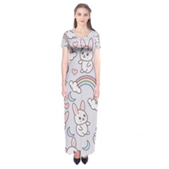 Short Sleeve Maxi Dress 
