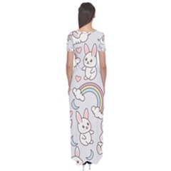 Short Sleeve Maxi Dress 
