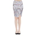 Midi Wrap Pencil Skirt 