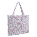 Zipper Medium Tote Bag Front