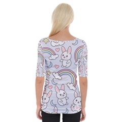 Wide Neckline T-Shirt 