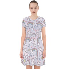Adorable in Chiffon Dress 