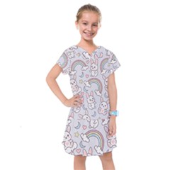 Kids  Drop Waist Dress 