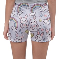 Women s Satin Sleepwear Shorts 