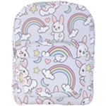 Seamless Pattern With Cute Rabbit Character Full Print Backpack