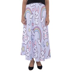 Flared Maxi Skirt 