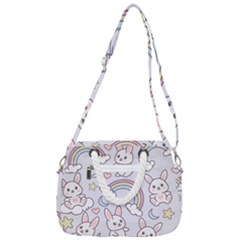 Rope Handles Shoulder Strap Bag 