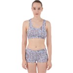 Seamless Pattern With Cute Rabbit Character Work It Out Gym Set