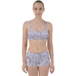 Seamless Pattern With Cute Rabbit Character Perfect Fit Gym Set