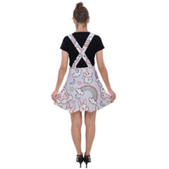 Velvet Suspender Skater Skirt 
