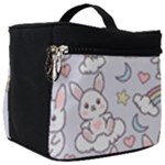 Seamless Pattern With Cute Rabbit Character Make Up Travel Bag (Big)