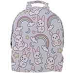 Seamless Pattern With Cute Rabbit Character Mini Full Print Backpack