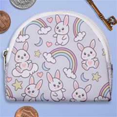 Horseshoe Style Canvas Pouch 