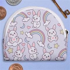 Horseshoe Style Canvas Pouch 
