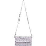 Seamless Pattern With Cute Rabbit Character Mini Crossbody Handbag