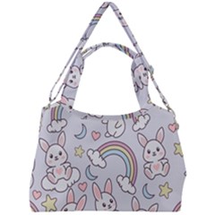 Double Compartment Shoulder Bag 