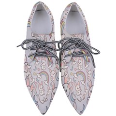 Women s Pointed Oxford Shoes 