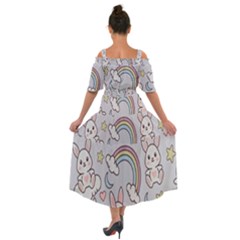Shoulder Straps Boho Maxi Dress  