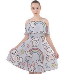 Cut Out Shoulders Dress 