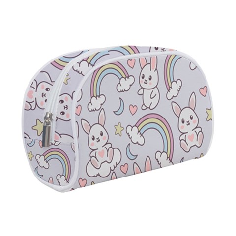 Seamless Pattern With Cute Rabbit Character Make Up Case (Small) from ArtsNow.com