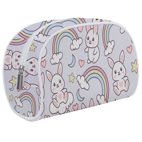 Seamless Pattern With Cute Rabbit Character Make Up Case (Medium) from ArtsNow.com
