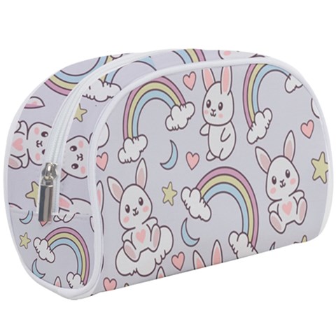 Seamless Pattern With Cute Rabbit Character Make Up Case (Large) from ArtsNow.com