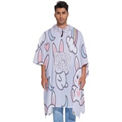 Men s Hooded Rain Ponchos 