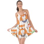Cute Colorful Owl Cartoon Seamless Pattern Love the Sun Cover Up