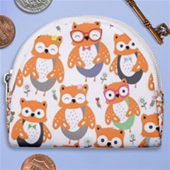 Horseshoe Style Canvas Pouch 