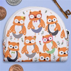 Horseshoe Style Canvas Pouch 