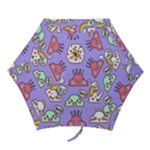 Cloud Seamless Pattern Mini Folding Umbrellas