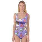 Cloud Seamless Pattern Princess Tank Leotard 