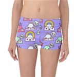Cloud Seamless Pattern Boyleg Bikini Bottoms
