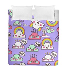 Cloud Seamless Pattern Duvet Cover Double Side (Full/ Double Size) from ArtsNow.com
