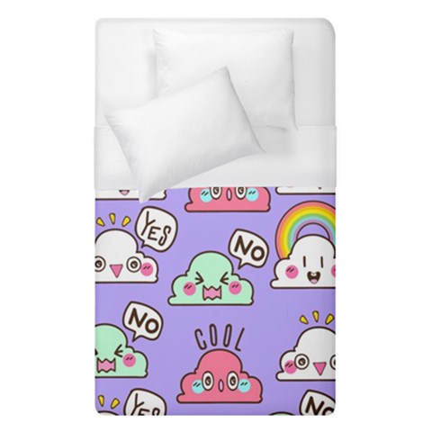Cloud Seamless Pattern Duvet Cover (Single Size) from ArtsNow.com