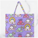 Zipper Large Tote Bag 