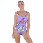 Cloud Seamless Pattern Bring Sexy Back Swimsuit