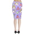 Midi Wrap Pencil Skirt 