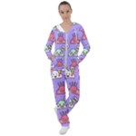 Cloud Seamless Pattern Women s Tracksuit
