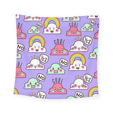 Cloud Seamless Pattern Square Tapestry (Small) from ArtsNow.com