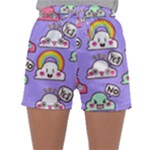 Cloud Seamless Pattern Sleepwear Shorts
