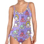 Cloud Seamless Pattern Tankini Set