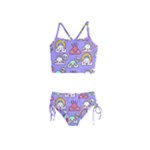 Cloud Seamless Pattern Girls  Tankini Swimsuit